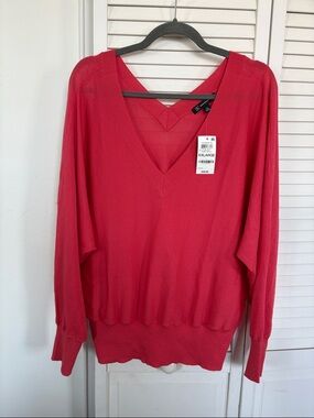 INC V-Neck Women's Lightweight Sweater - Size XXL